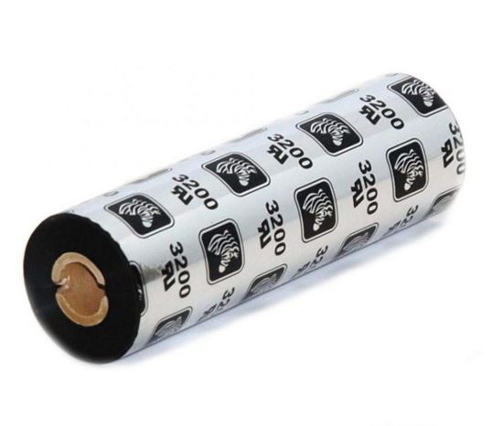 3200 ZEBRA WAX-RESİN RİBON 110mm*74m resmi