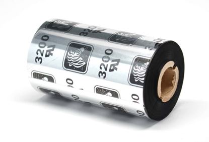 3200 ZEBRA WAX-RESİN RİBON 83mm*450m resmi
