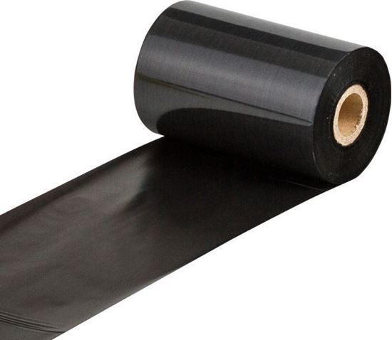 90mm × 300m Wax Ribbon (Termal Transfer) resmi